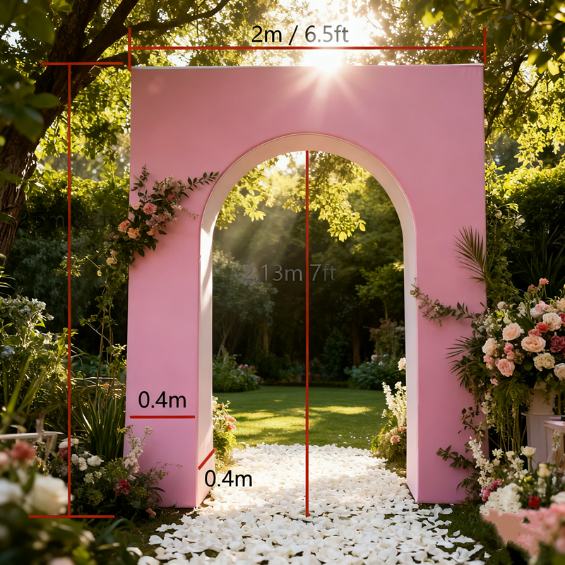 Photo Booth Frame - 웨딩 파티 3D 도어 프레임 아치형