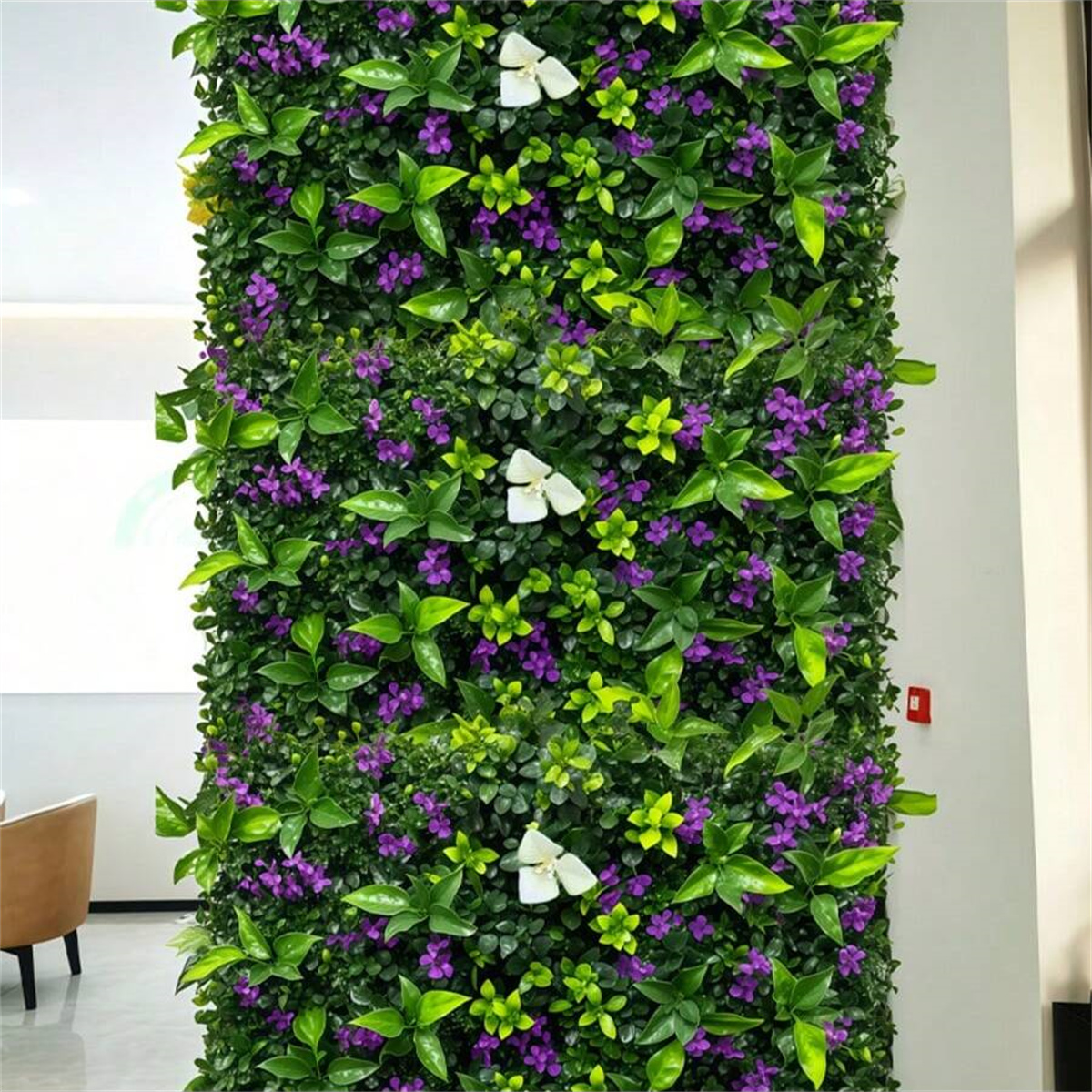 Flower Wall Panel - 1개 걸이식 식물 벽 패널 플라스틱