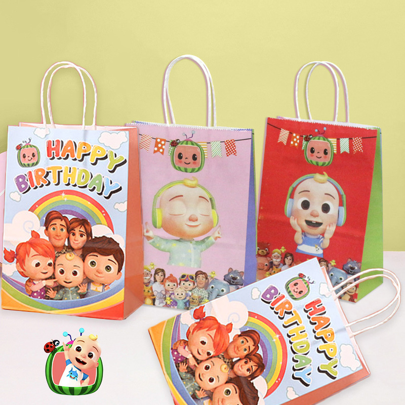 Event Supplies - 코코멜론 파티 선물 가방 세트 귀여운