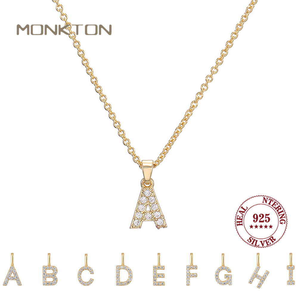 Event Z - Monkton S925 스털링 실버 문자 A-Z