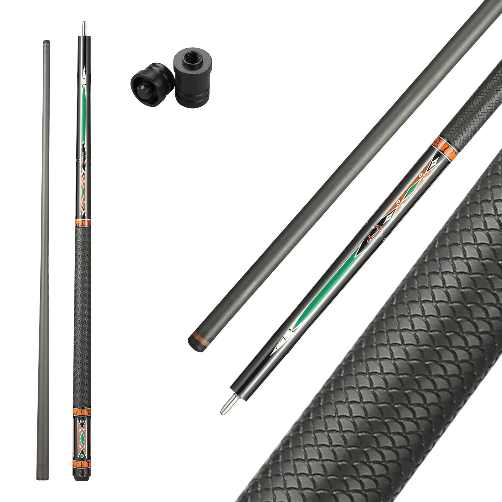 Centerpiece Stick - 프로페셔널 58인치 10.5mm 11.5mm 12mm 2피스