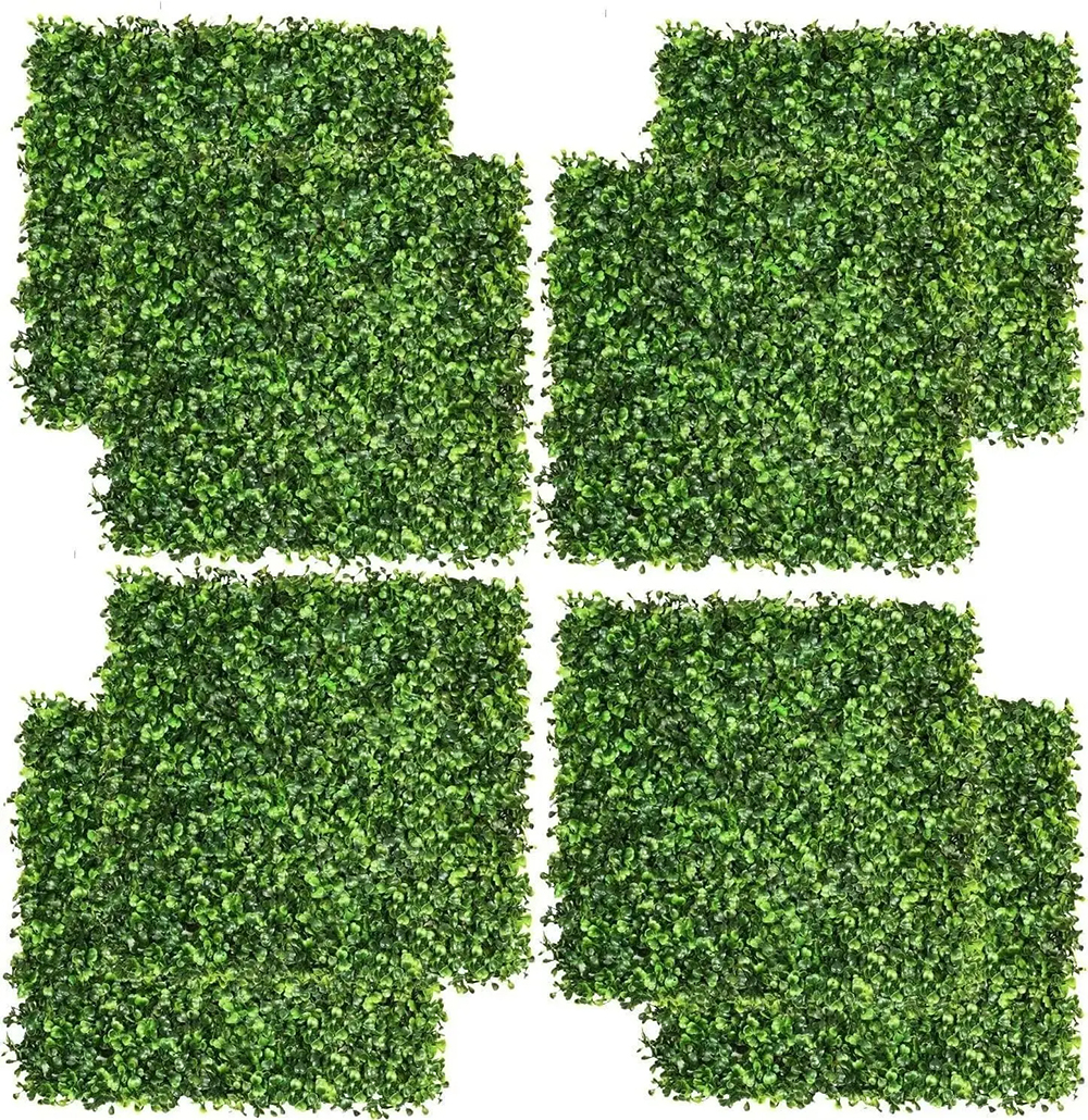 Flower Wall Panel - 10 Pcs 25 CM 인공 유칼립투스