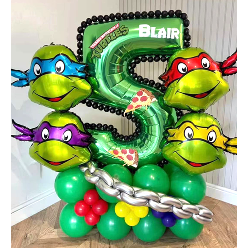 Balloon Arch Kit - 닌자 거북이 테마 풍선 아치 키트