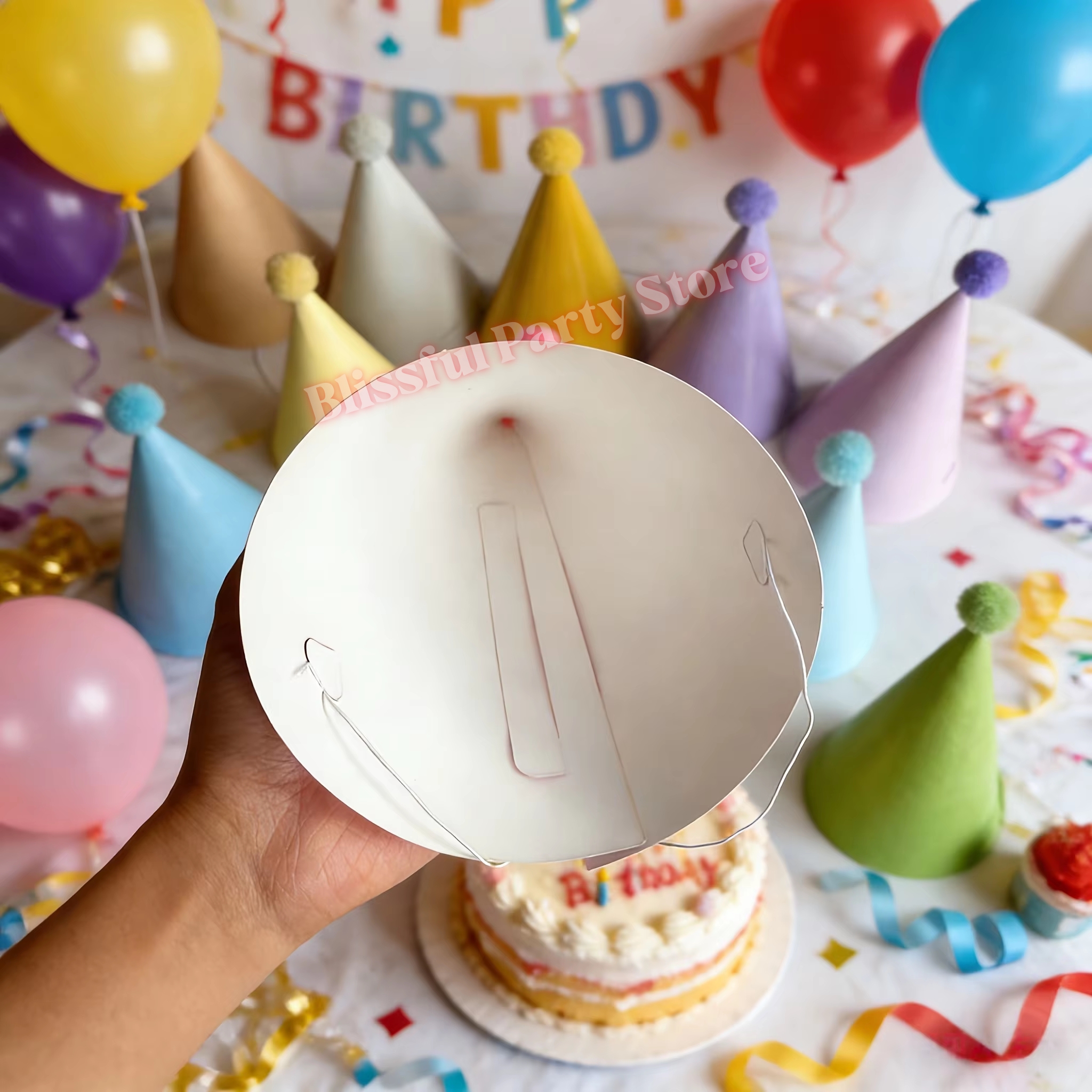 다채로운 생일 파티 모자 생일 및 파티에 적합한 마카롱 - Party Hat Cone 리뷰 및 가격
