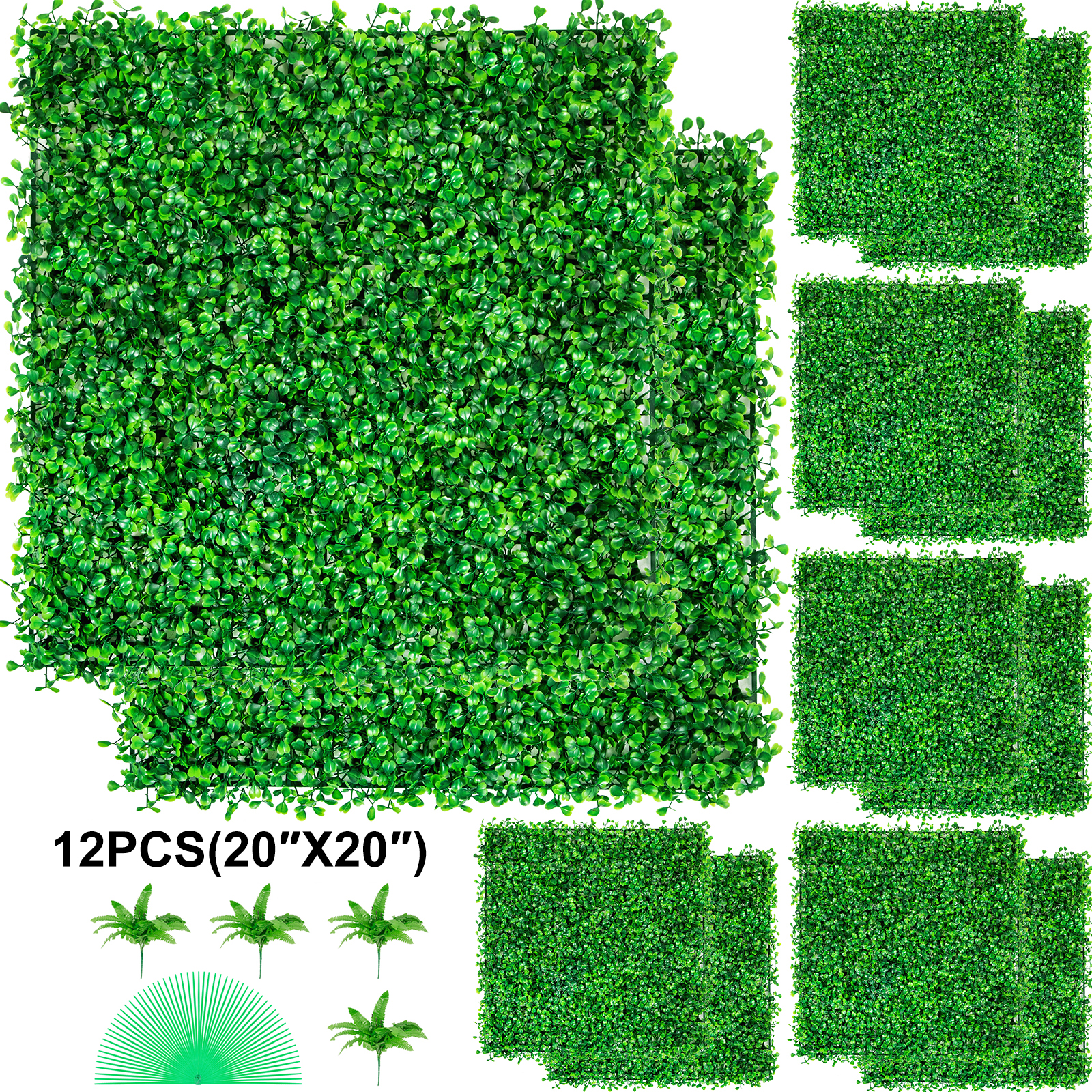 SucceBuy 인공 식물 벽 장식 회양목 울타리 벽  - Flower Wall Panel 리뷰 및 가격