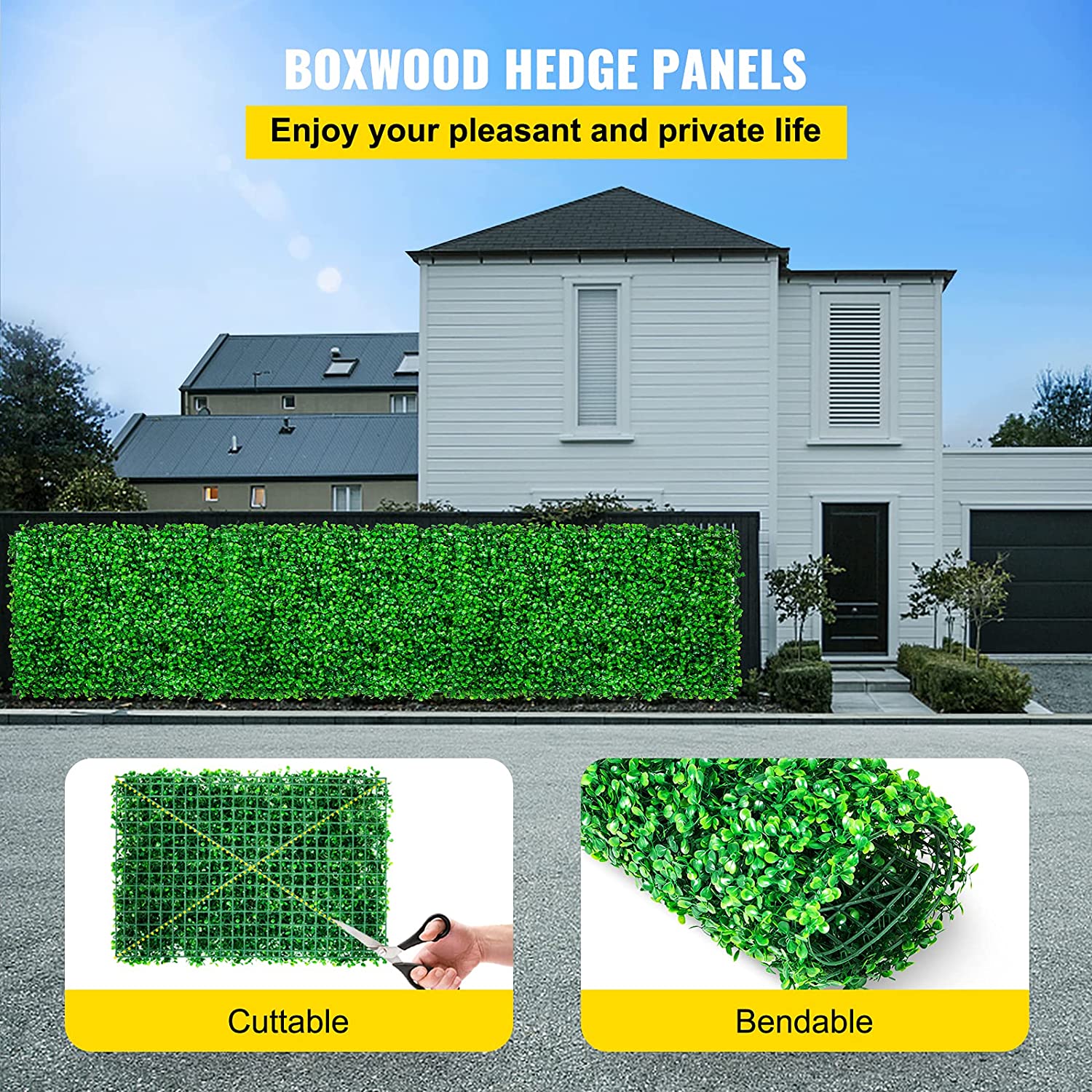 SucceBuy 인공 식물 벽 장식 회양목 울타리 벽  - Flower Wall Panel 리뷰 및 가격
