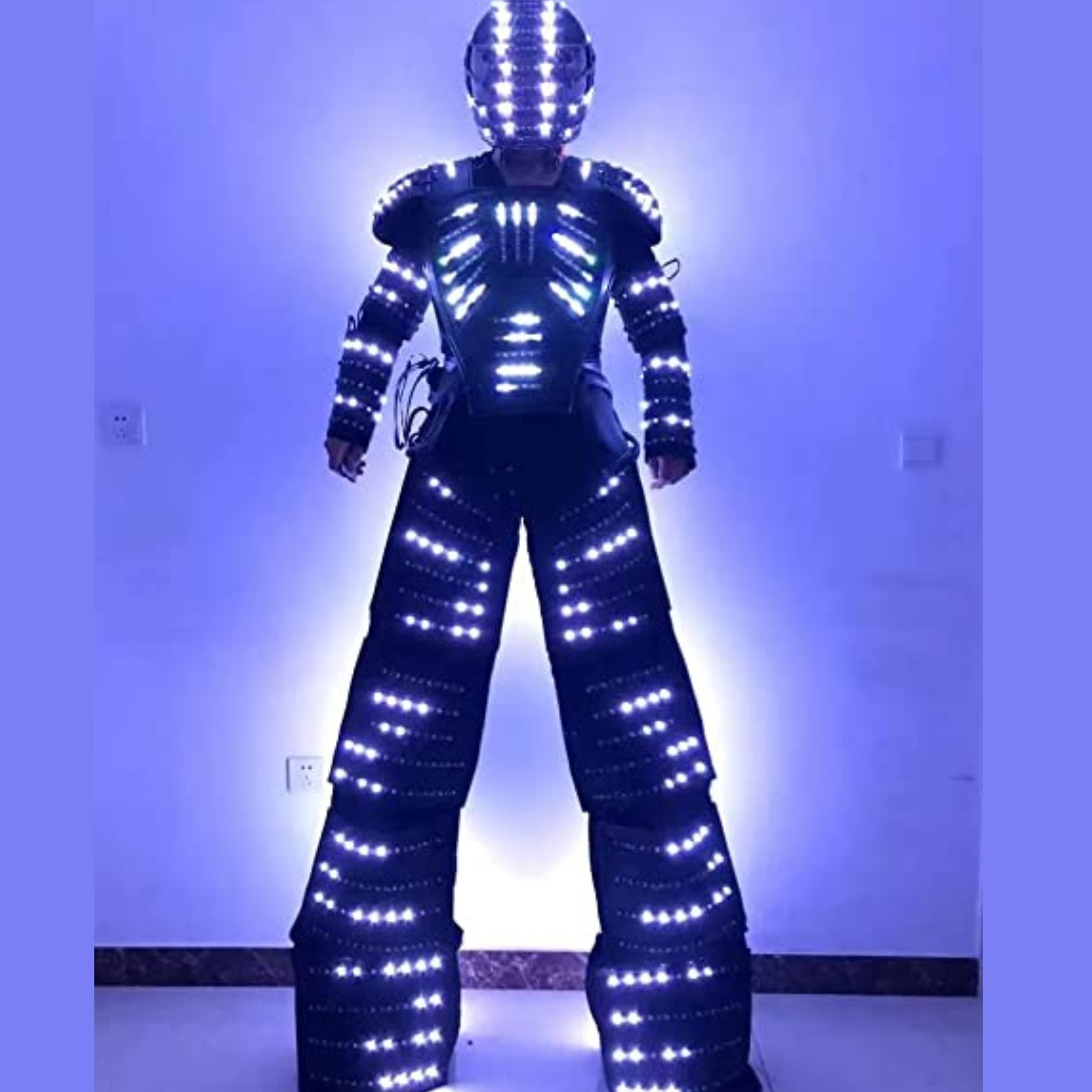 성인용 LED 로봇 의상 발광 DJ 파티 의류, 조명  - Event Party Dj 리뷰 및 가격