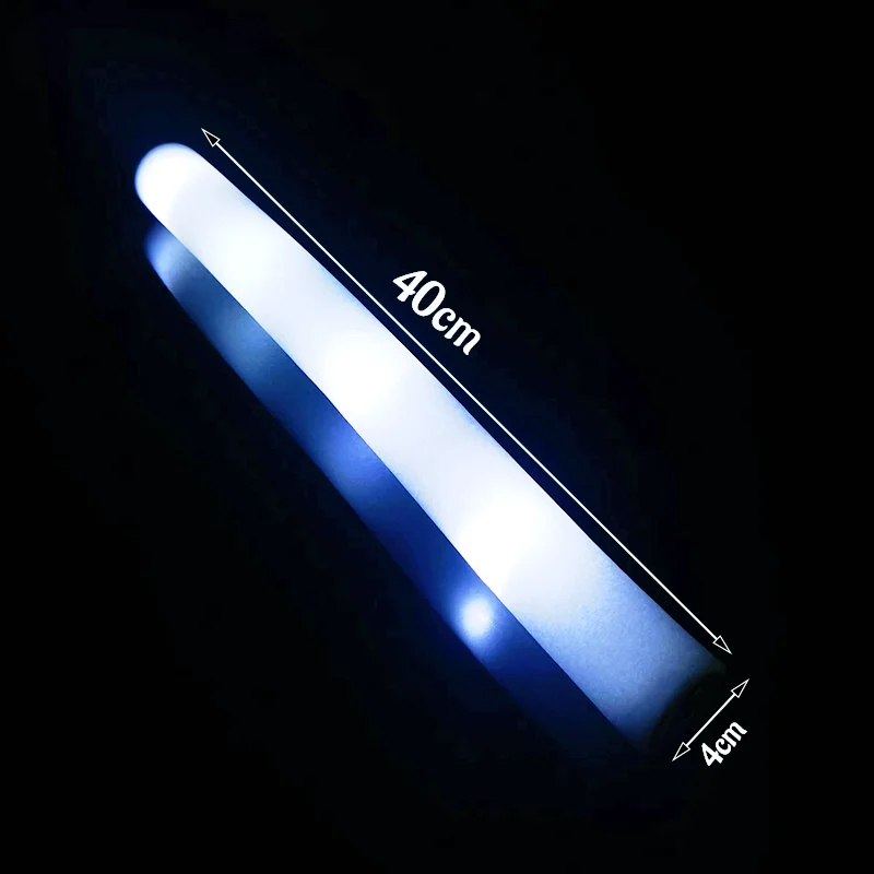 30Pcs LED 폼 스틱 화이트 라이트 글로우 스틱  - Centerpiece Stick 리뷰 및 가격