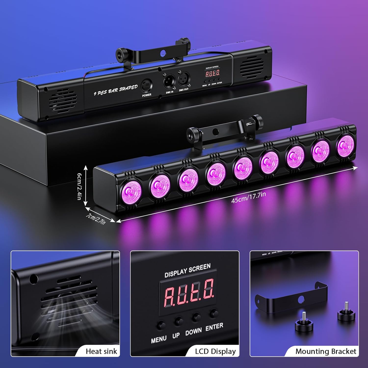 36W RGB 월워셔 투광등 (실내 무대 조명용, DM - Event Party Dj 리뷰 및 가격