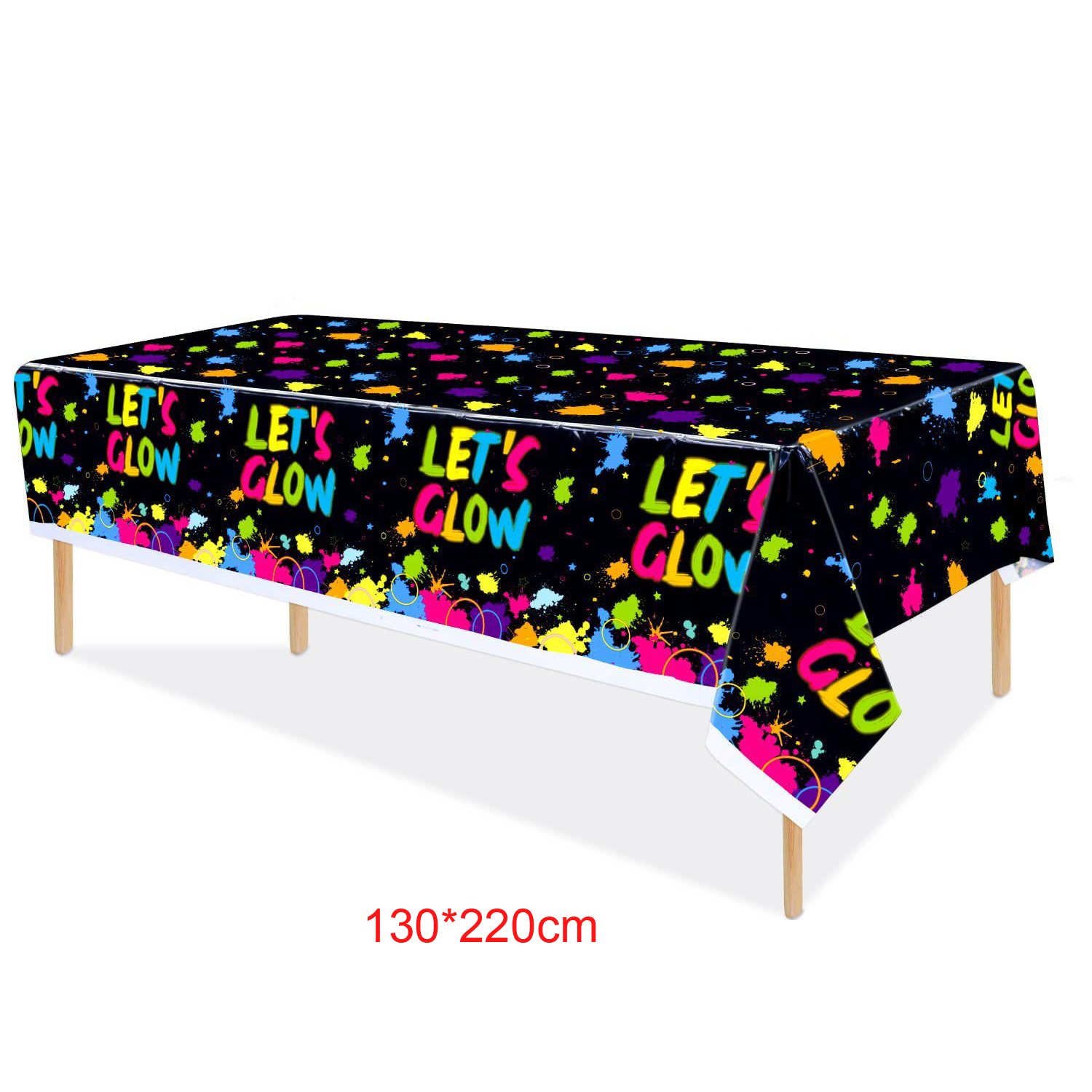 네온 글로우 파티 용품, 일회용 플레이트 컵 냅킨, 생 - Let'S Party Event Supply 리뷰 및 가격