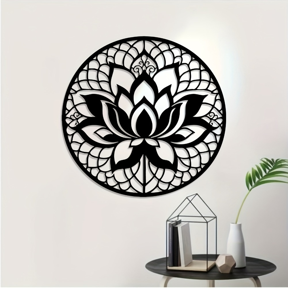 루미호 금속 벽 장식 연꽃 2D 평면 알루미늄 패널 장 - Flower Wall Panel 리뷰 및 가격