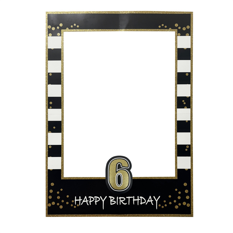 1-30 세 사진 부스 소품 프레임, 어린이 성인 생일 - Photo Booth Frame 리뷰 및 가격