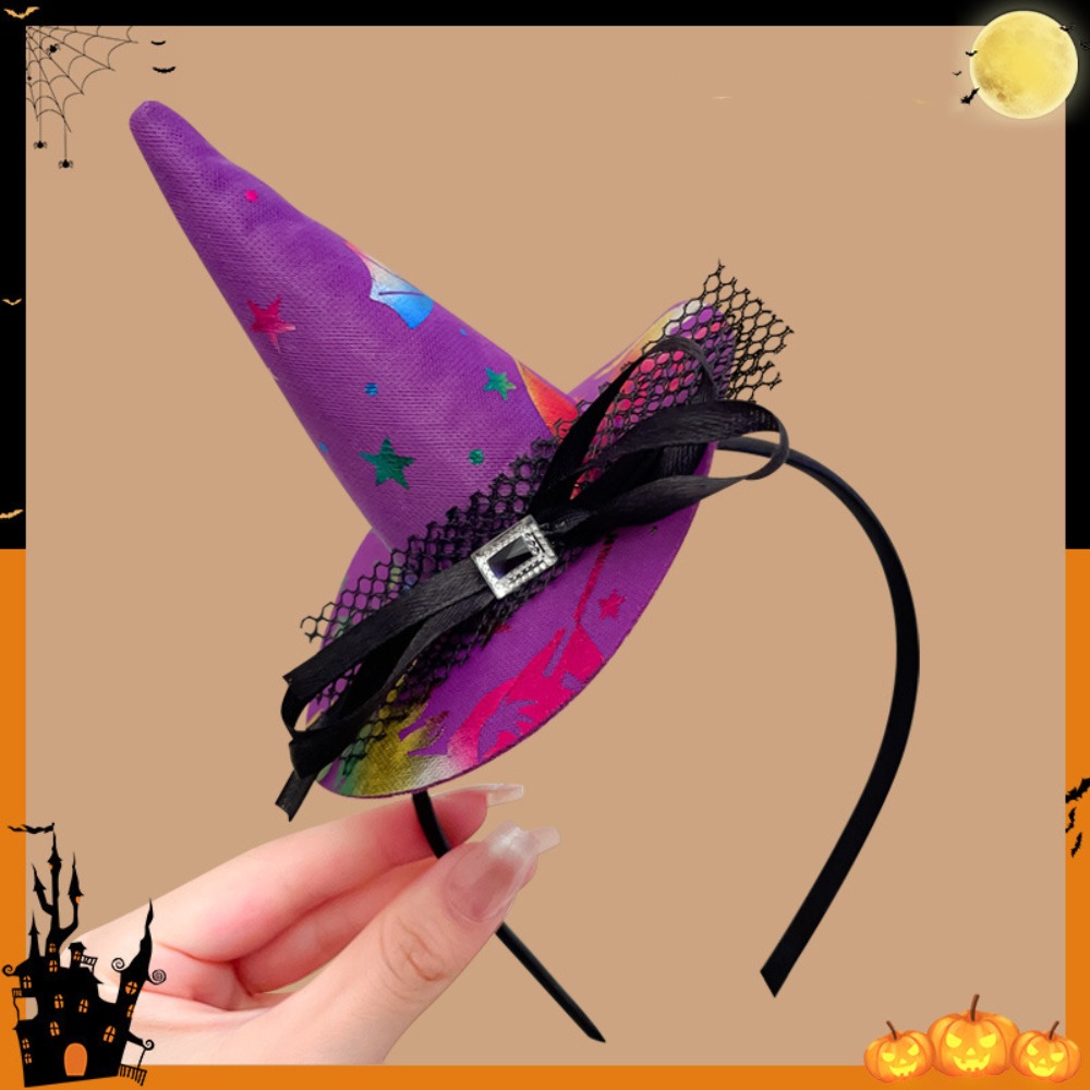 개성 넘치는 거미 할로윈 마녀 모자 머리띠 유령 호박  - Party Hat Cone 리뷰 및 가격