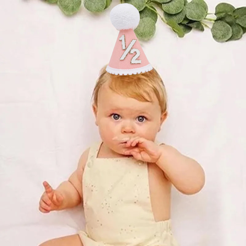 1/2세 아기 남아 여아 생일 파티 장식 헤어밴드 사진 - Party Hat Cone 리뷰 및 가격