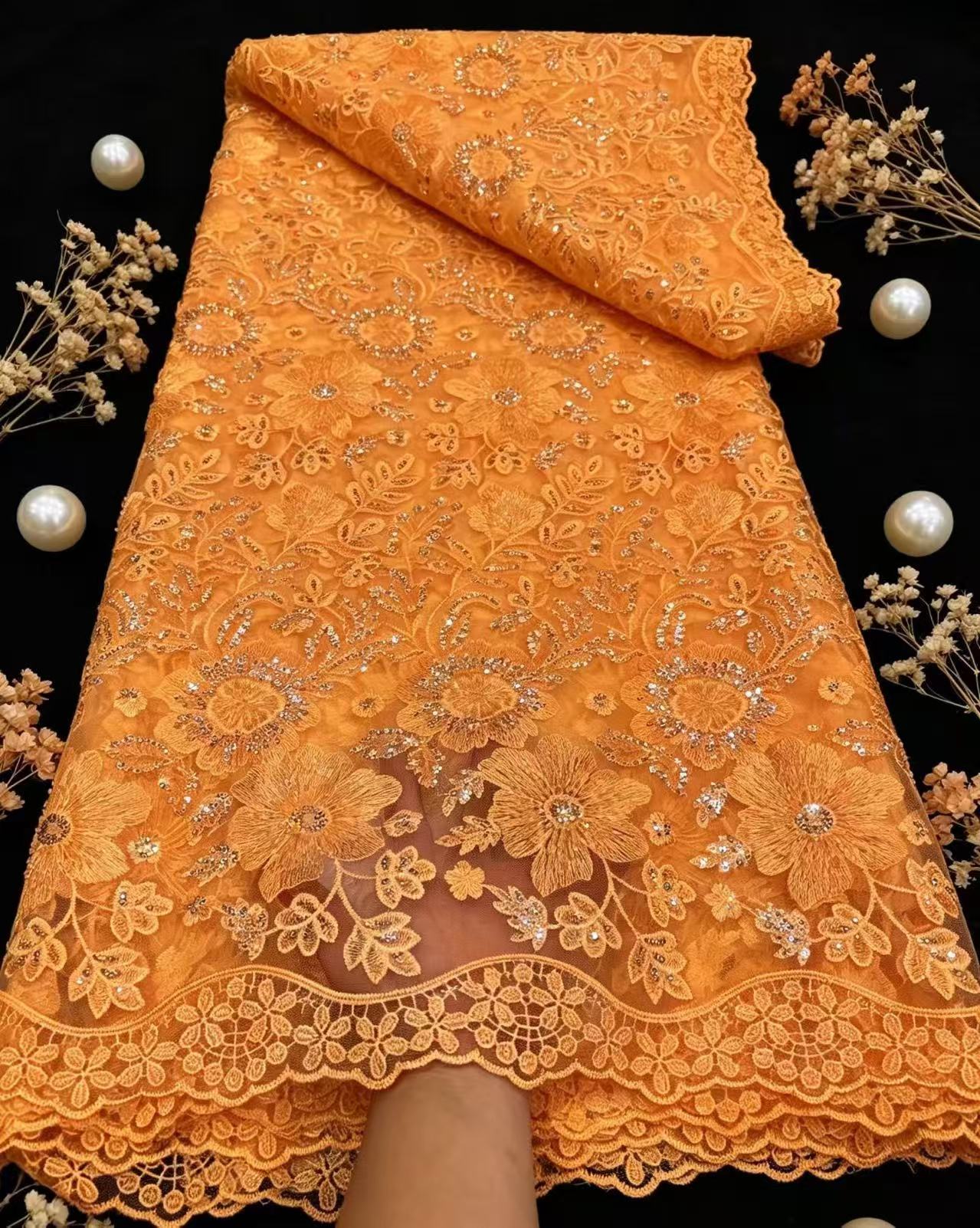 순수 프랑스어 튤 네트 스팽글 레이스 원단 고품질 20 - Glitter Tablecloth 리뷰 및 가격