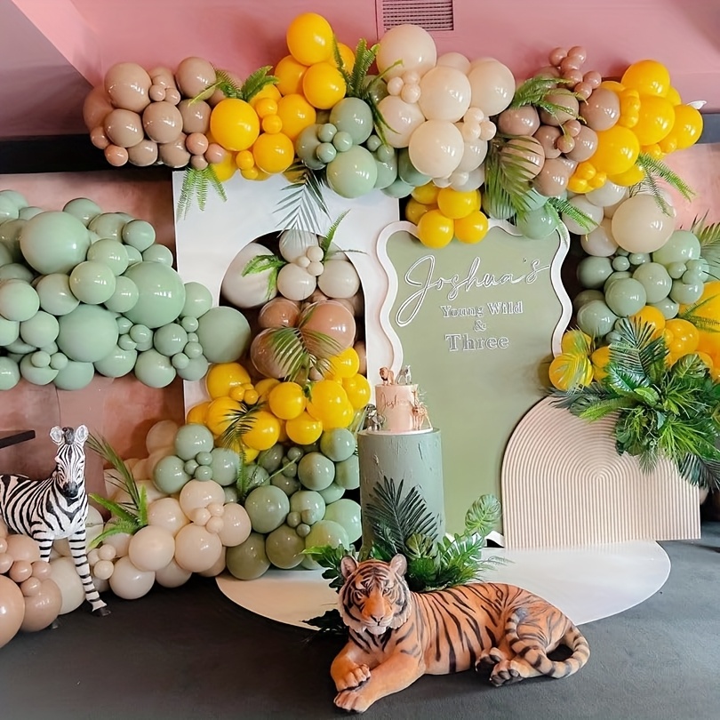 146개 세이지 그린 옐로우 풍선 아치 키트, 머스타드 - Balloon Arch Kit 리뷰 및 가격