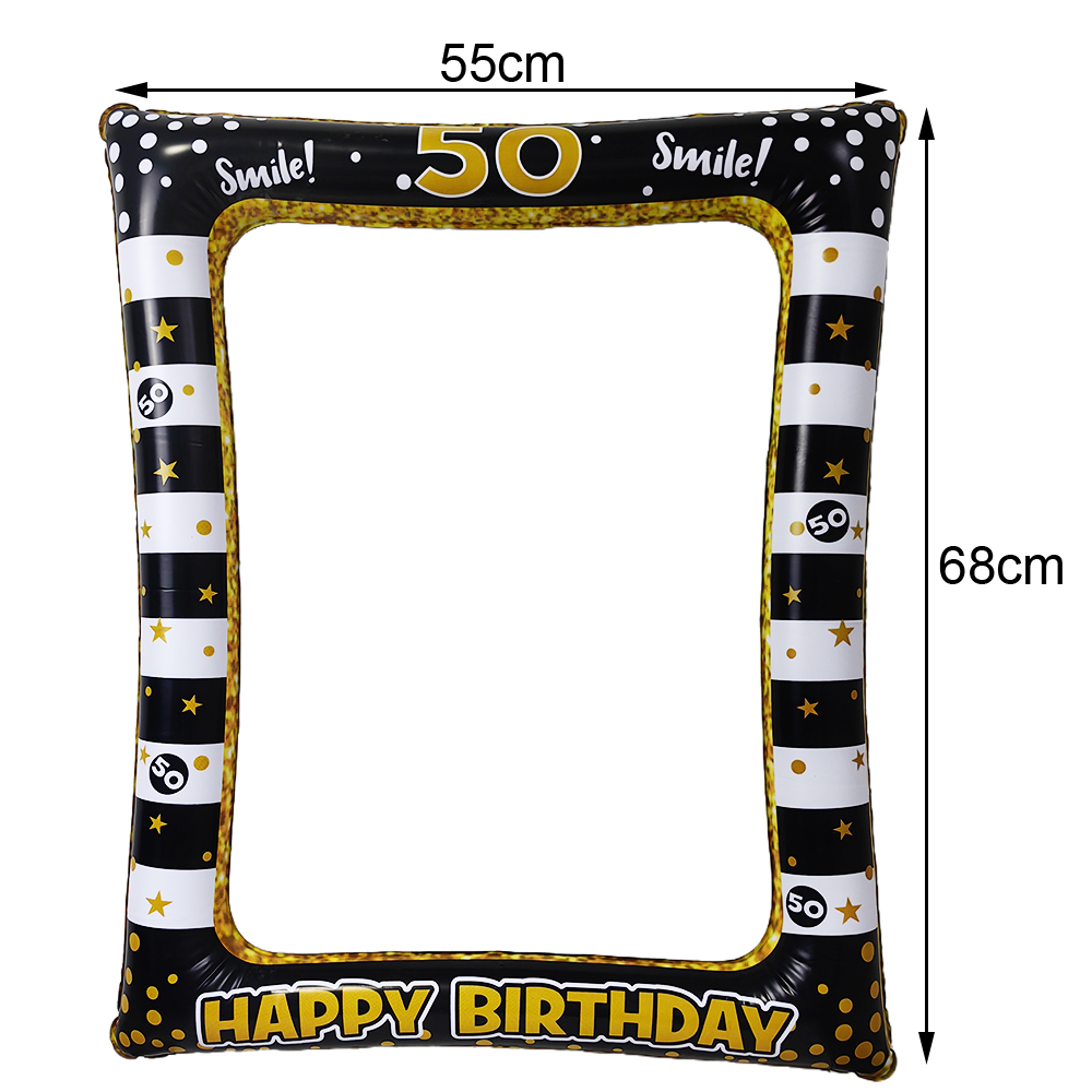 풍선 사진 액자, 18, 30, 40, 50, 60 번 - Photo Booth Frame 리뷰 및 가격