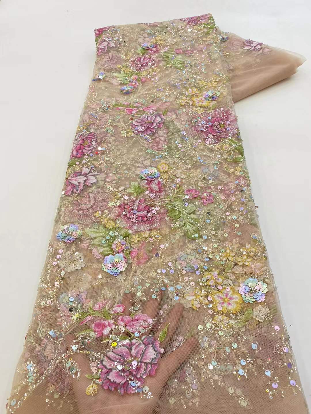 아프리카 레이스 원단 2026 스팽글이 있는 고품질 나 - Glitter Tablecloth 리뷰 및 가격