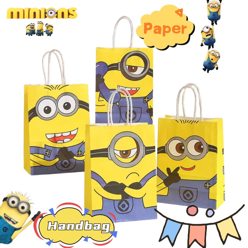 20pcs 비열한 나 미니언즈 생일 축제 파티 종이 선 - Party Favor Bag 리뷰 및 가격