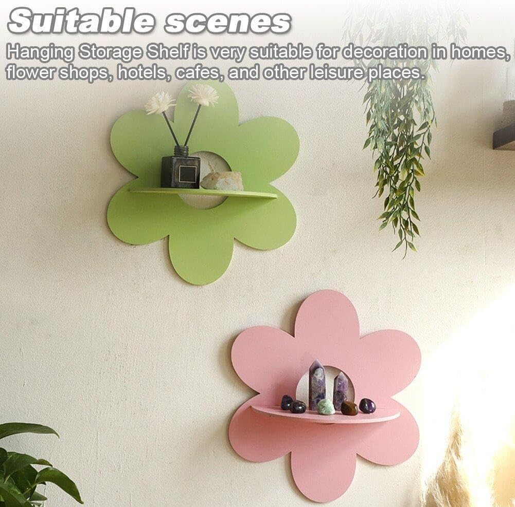 꽃 모양 벽걸이 수납함 나무 벽 장식 벽 장식품 플로팅 - Flower Wall Panel 리뷰 및 가격