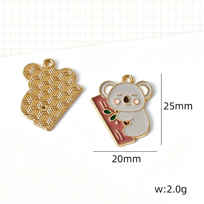 10pcs 만화 귀여운 작은 동물 양 꿀벌 펜던트 DI - Event Party 리뷰 및 가격