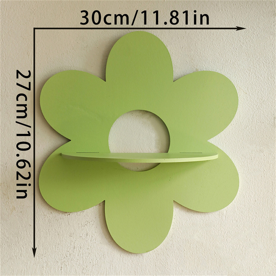 꽃 크리스탈 선반 디스플레이 Boho 부동 벽 선반 침 - Flower Wall Panel 리뷰 및 가격