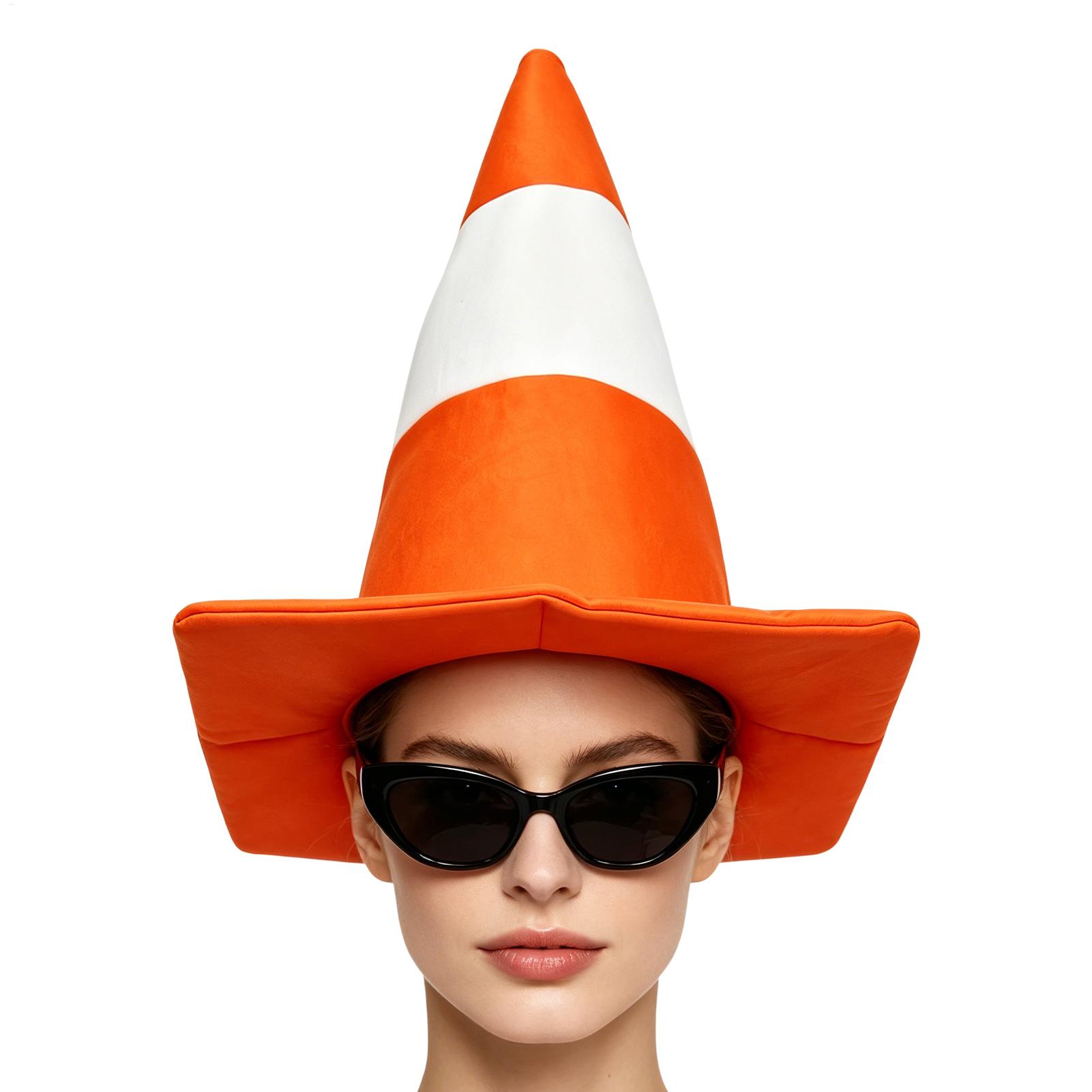 부드러운 펠트 소재의 참신한 콘 모자, 할로윈 교통 안 - Party Hat Cone 리뷰 및 가격