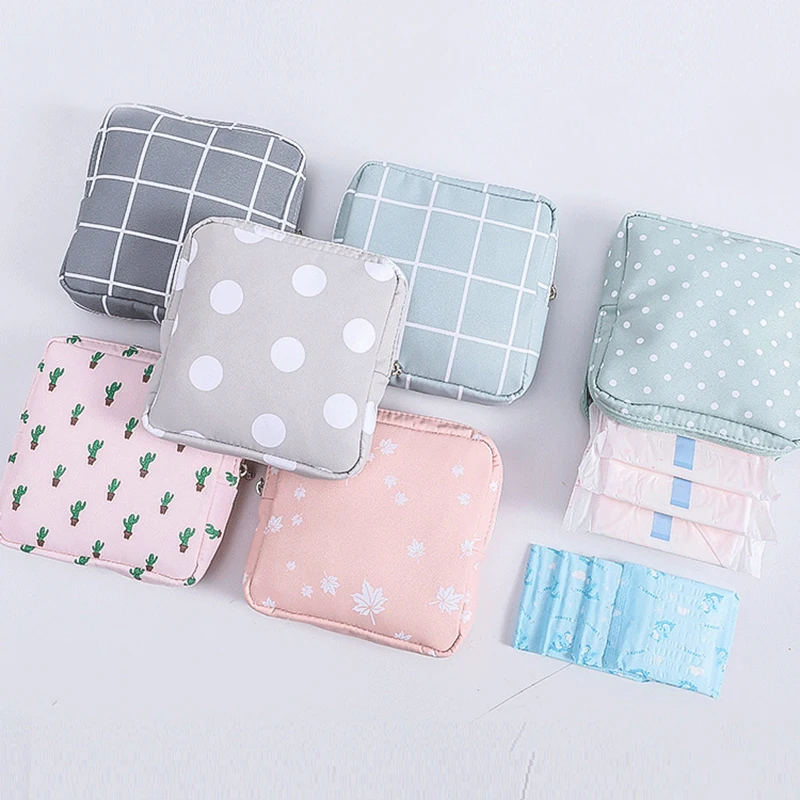 여성용 소형 화장품 가방 세트, 지퍼 여아용 미니 위생 - Napkin Folding Set 리뷰 및 가격