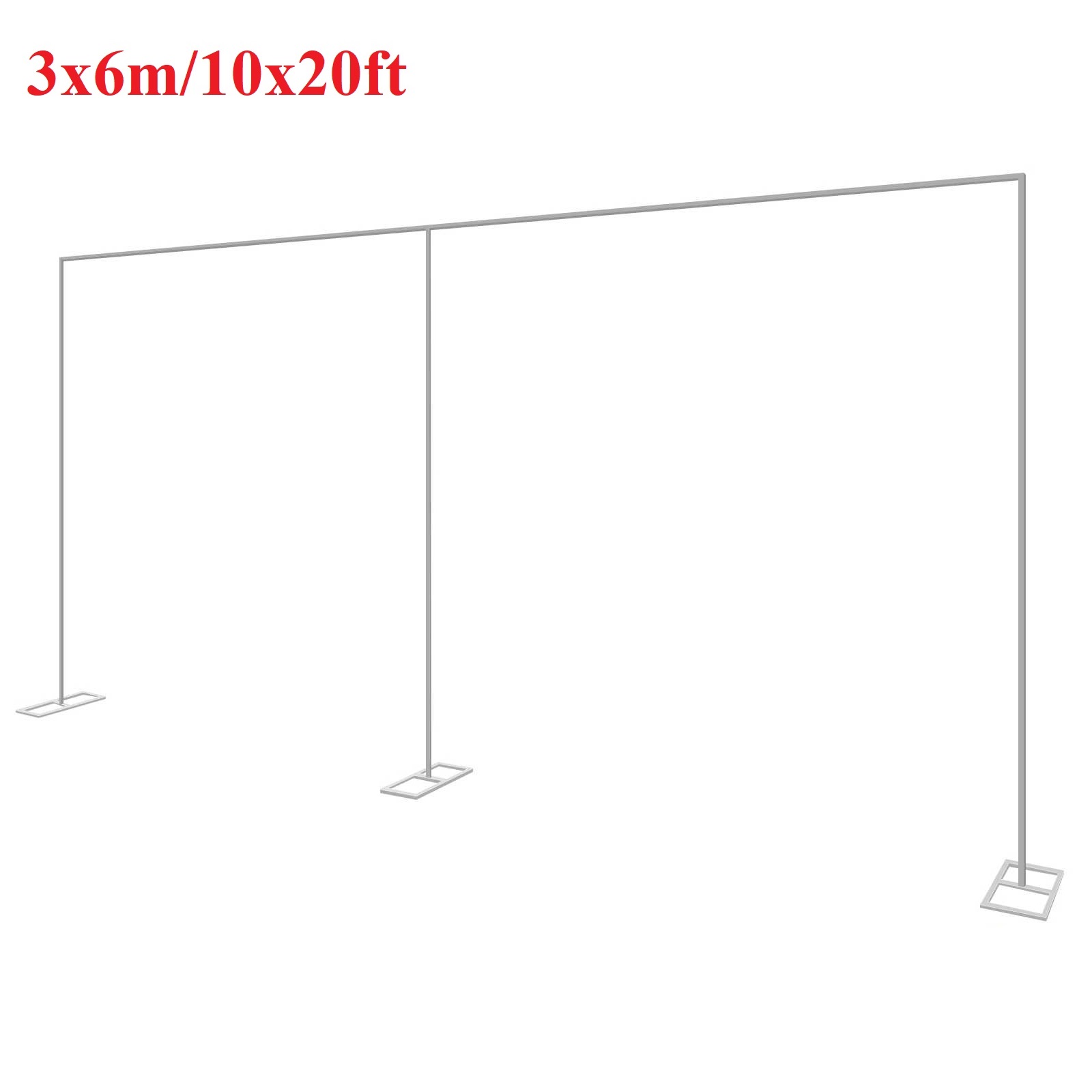 3x6m/10x20ft 금속 웨딩 아치 스탠드 헤비 듀 - Balloon Arch Kit 리뷰 및 가격