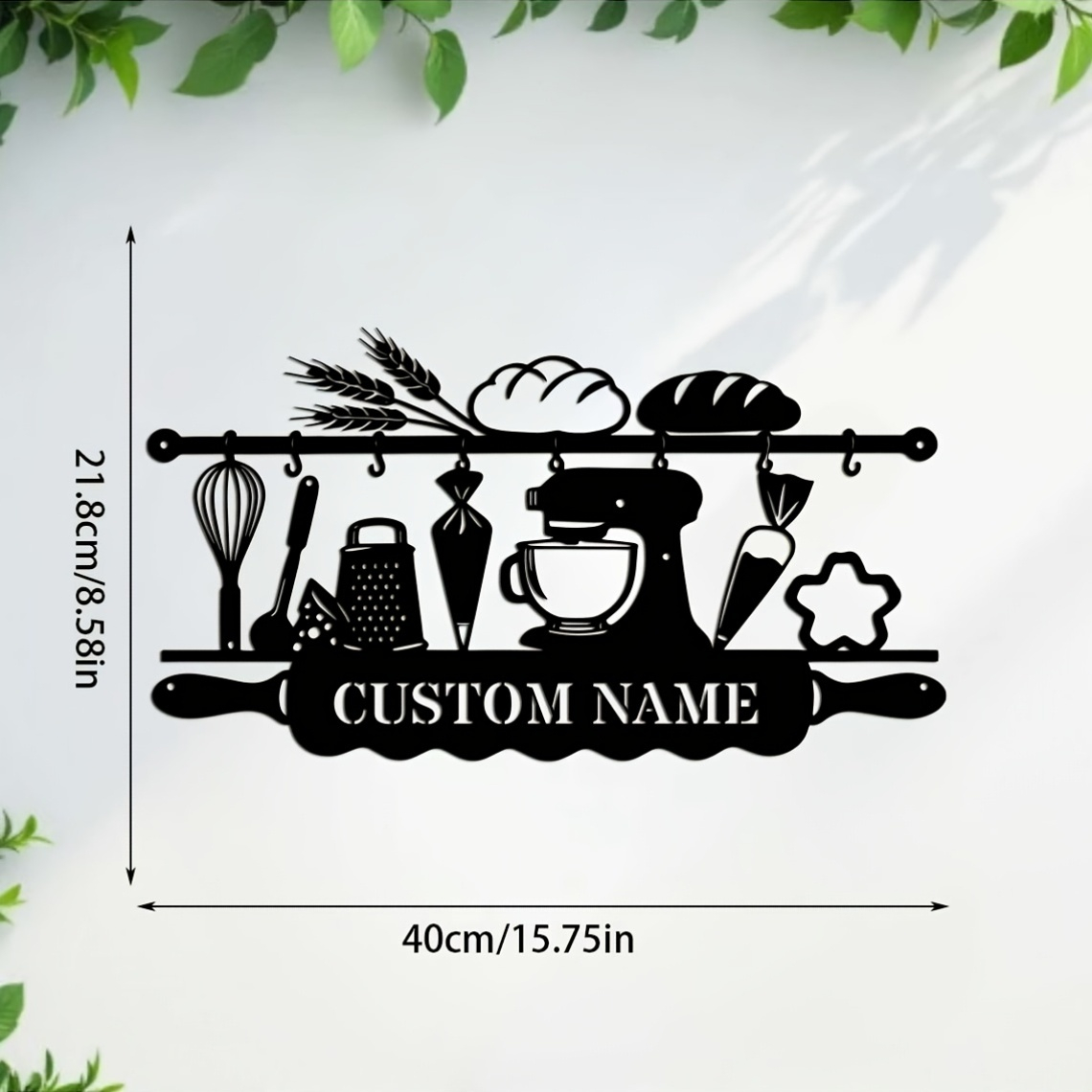 맞춤형 주방 철제 벽 장식, 베이킹 테마 사인, 농가  - Event Supplies 리뷰 및 가격
