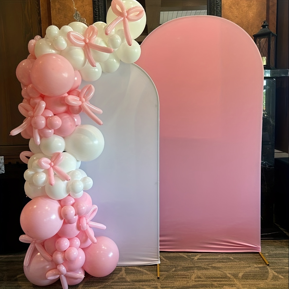 141개 핑크 리본 풍선 아치 세트, 공주 파티 소녀  - Balloon Arch Kit 리뷰 및 가격