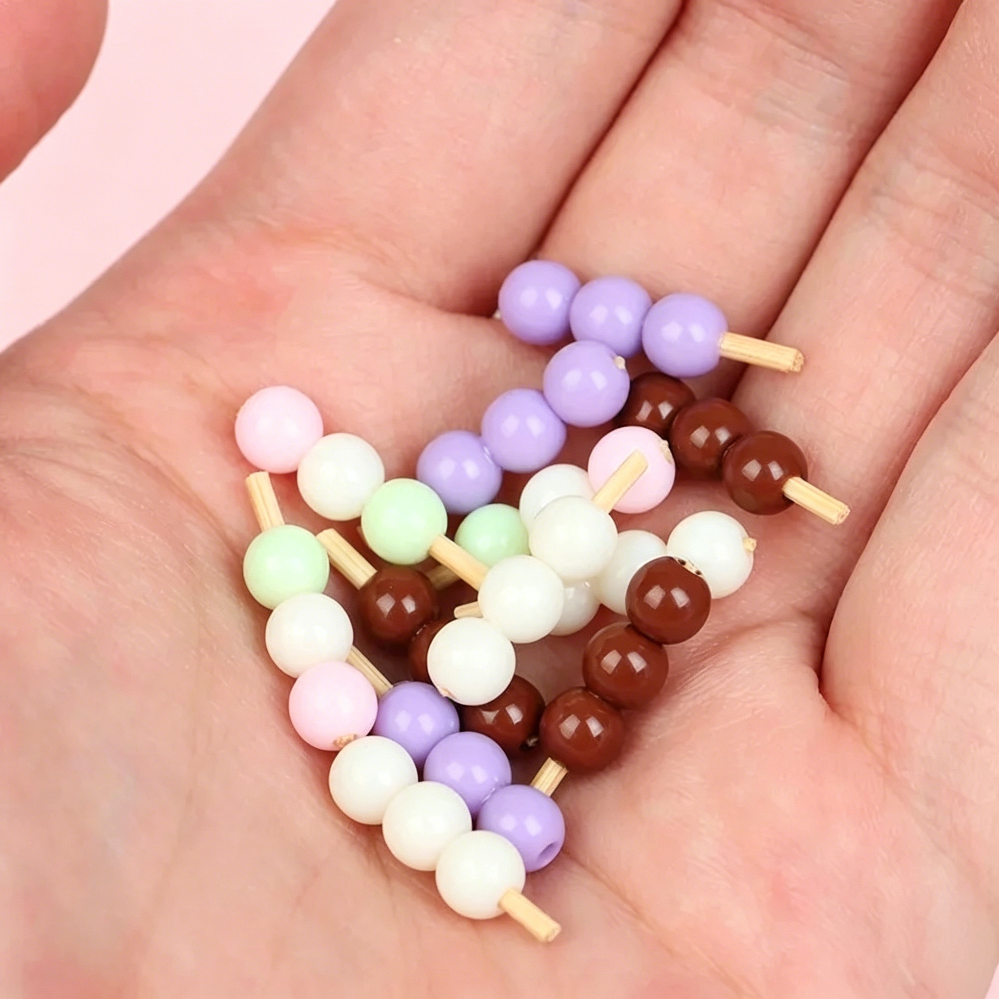 5pcs 인형 집 미니 일본식 생선 공 찹쌀 공 떡 꼬 - Centerpiece Stick 리뷰 및 가격